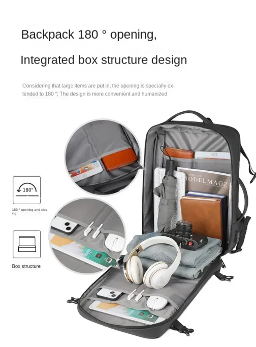 Shoe Compartment Backpack - Image 9